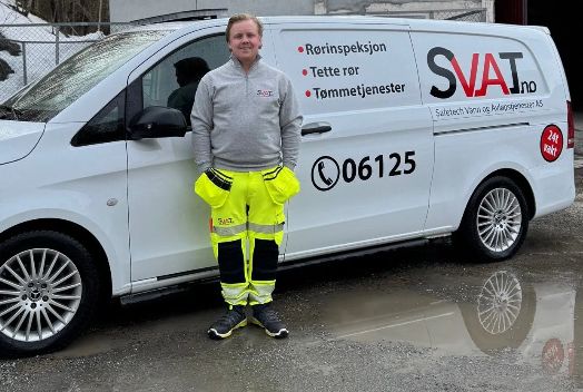 Spylebil  effektiv rengjøring av rør, gater og avløp